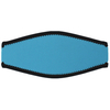 Neoprene da 2 mm con doppia copertura del cinturino per maschera subacquea in nylon colore blu