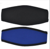  Neoprene con doppia copertura del cinturino per maschera subacquea in nylon colore blu nero