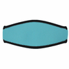 Neoprene da 2 mm con doppia copertura del cinturino per maschera subacquea in nylon colore blu